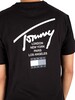 Tommy Jeans Modern Essential Signature T-Shirt - Black