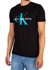 Calvin Klein Jeans Seasonal Monogram T-Shirt - Black