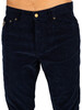 Lois Jeans Dario Boot Thin Corduroy Jeans - Navy Blue