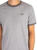Superdry Vintage Ringer T-Shirt - Grey Grit