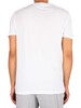 Tommy Hilfiger Lounge Graphic Stripe T-Shirt - White