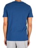 Tommy Hilfiger Lounge Logo Graphic T-Shirt - Petrol Blue