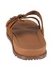 UGG Wainscott Buckle Slide Sandals - Chestnut