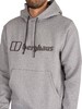 Berghaus Logo Pullover Hoodie - Dark Grey