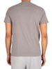 Emporio Armani Lounge 2 Pack Crew T-Shirt - Black/Grey