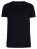 GANT 2 Pack Lounge Essentials T-Shirt - Black
