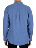 GANT Regular Fit Garment-Dyed Linen Shirt - Salty Sea