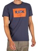 G-Star RAW Graphic T-Shirt - Fantem Blue