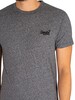 Superdry Vintage Logo Embroidered T-Shirt - karst Black Mega Grit