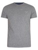 Superdry Vintage Logo Embroidered T-Shirt - Noos Grey Marl