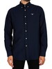 Barbour Oxford Tailored Shirt - Navy