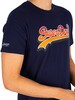 Superdry Vintage Logo Seasonal T-Shirt - Atlantic Navy