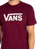 Vans Classic T-Shirt - Burgundy