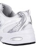 New Balance 530 Mesh Running Trainers - White/Silver Metallic