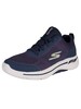 Skechers Go Walk Arch Fit Trainers - Navy/Gold