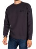 Lee Wobbly Fade Sweatshirt - Washed Black
