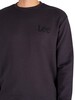 Lee Wobbly Fade Sweatshirt - Washed Black