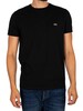 Lacoste Logo Pima T-Shirt - Black