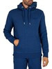 Superdry Vintage Logo Embroidered Pullover Hoodie - Bright Blue Marl