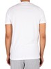 HUGO 2 Pack Crew Lounge T-Shirts - White