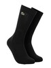 Lacoste 3 Pack Sport Socks - Black