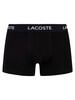 Lacoste 5 Pack Casual Trunks - Black