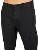 Superdry Core Cargo Trousers - Washed Black