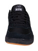 New Balance All Coasts 574 Suede Trainers - Black
