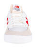 New Balance CT300 Leather Suede Trainers - White/Red
