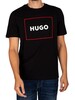 HUGO Dumex Graphic T-Shirt - Black