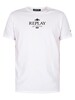 Replay Graphic Logo T-Shirt - White