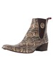 Jeffery West Leather Chelsea Boots - Woodland Snake