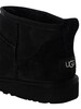 UGG Classic Ultra Mini Suede Slippers - Black