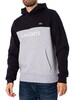 Lacoste Graphic Pullover Hoodie - Black/Grey