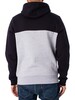 Lacoste Graphic Pullover Hoodie - Black/Grey