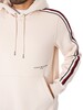 Tommy Hilfiger New Global Stripe Pullover Hoodie - Feather White