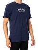 Tommy Jeans Classic Small Varsity T-Shirt - Twilight Navy