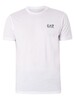 EA7 Chest Logo T-Shirt - White