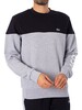 Lacoste Logo Sweatshirt - Blue Marine/Grey