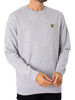 Lyle & Scott Logo Sweatshirt - Light Grey Marl