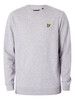 Lyle & Scott Logo Sweatshirt - Light Grey Marl