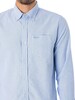 Superdry Vintage Washed Oxford Shirt - Classic Blue