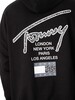 Tommy Jeans AOP Back Graphic Pullover Hoodie - Black