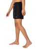 Calvin Klein Medium Double Waistband Swim Shorts - Black