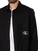 Calvin Klein Jeans Ripstop Relaxed Fit Shirt - Black