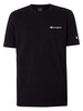 Champion Comfort Chest Logo T-Shirt - Black