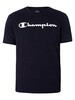 Champion Comfort Graphic T-Shirt - Navy