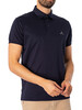 GANT Mercerized Jersey Polo Shirt - Evening Blue