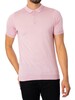 John Smedley Rhodes Polo Shirt - Chalk Pink