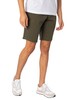 Superdry Vintage Logo Jersey Sweat Shorts - Olive Marl